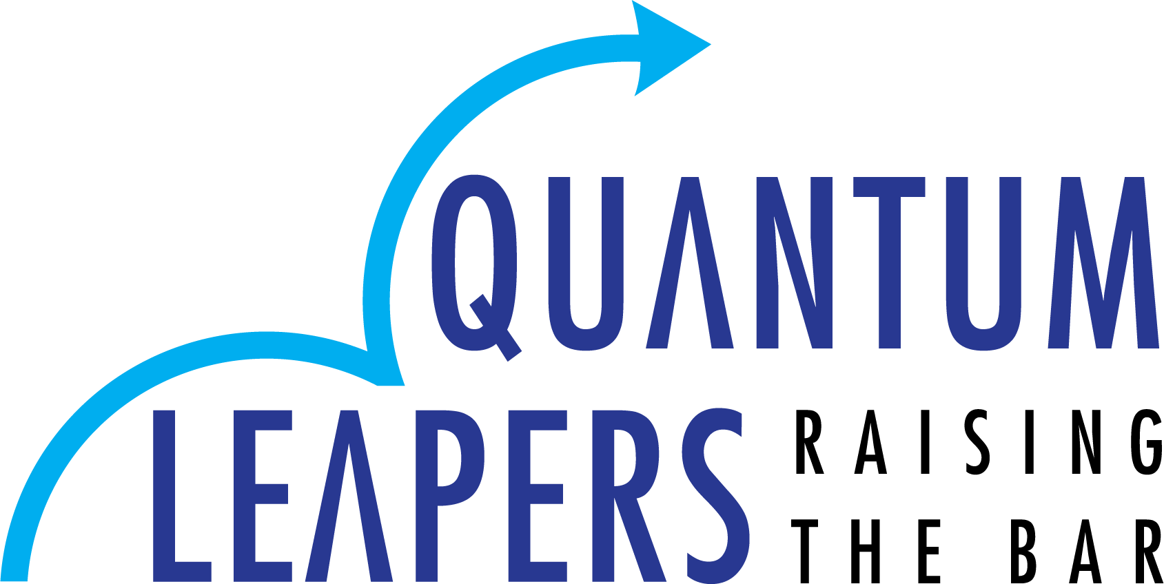 QL logo 1 with slogan in black font for a light background